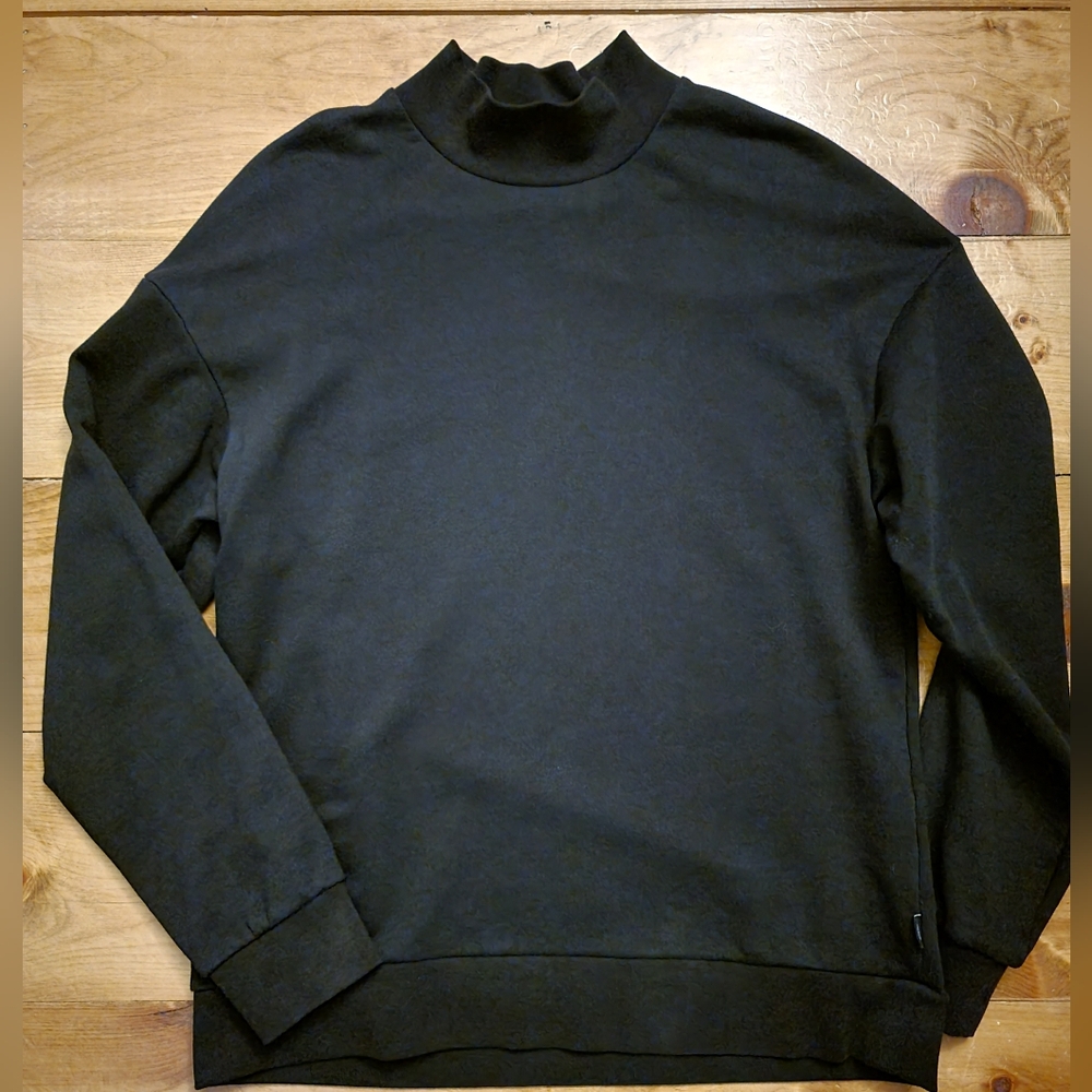 Mock neck sweatshirt